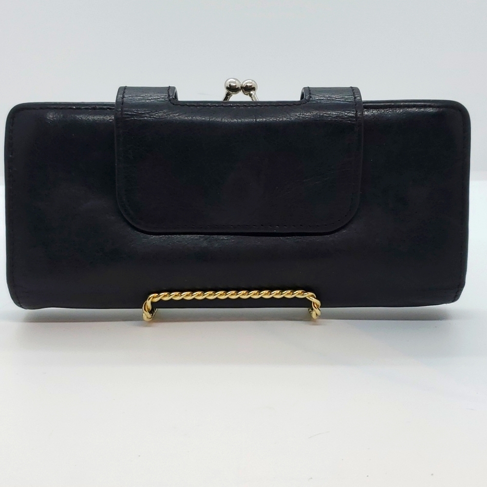 Vintage Leather Hobo Wallet/Wristlet